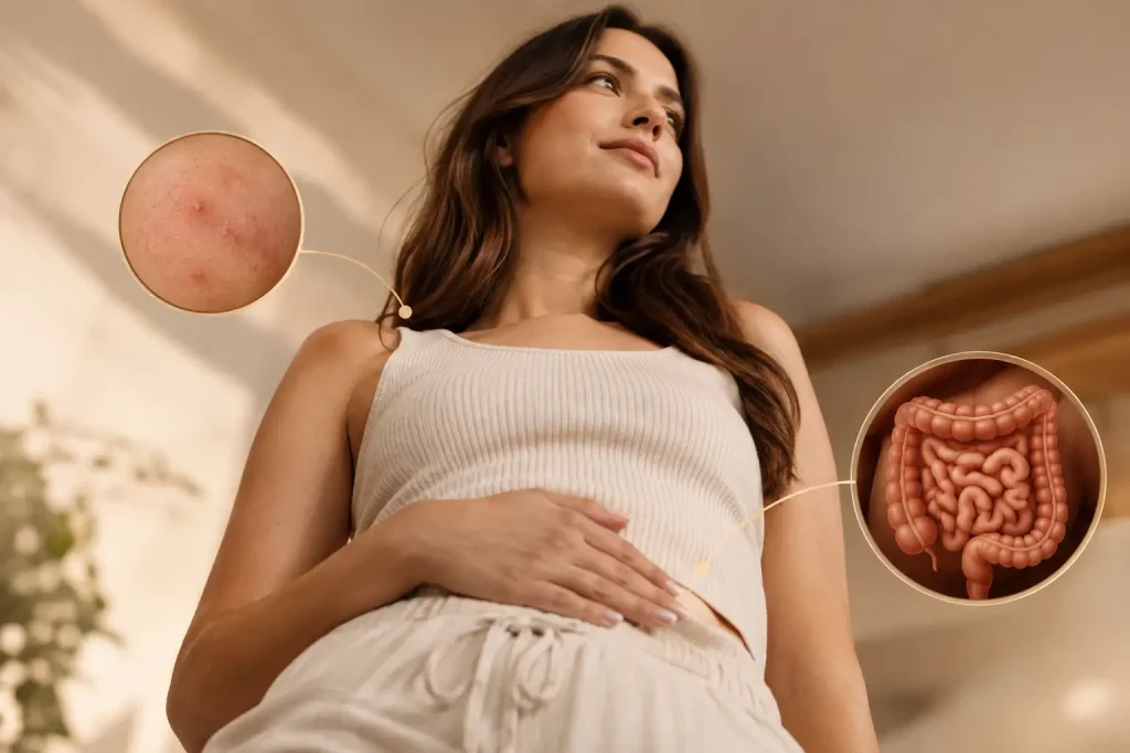 Lesões de pele e intestino têm relação? Entenda