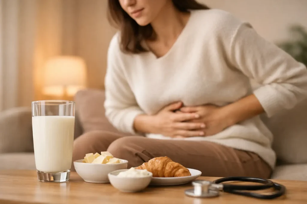 Sinais de intolerância à lactose e quando investigar